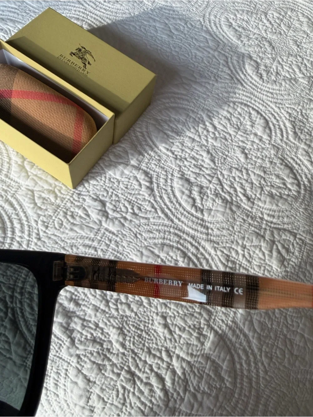 Burberry Gold and Black Logo Gift Box